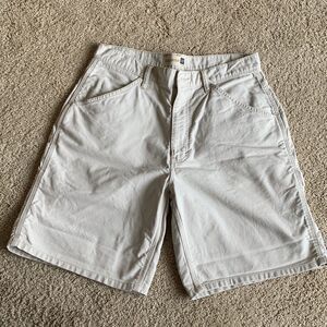 Vintage Tan Gap Carpenter Shorts Cargo Utility Size 33